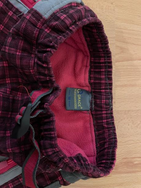 Zateplené nohavice, 98