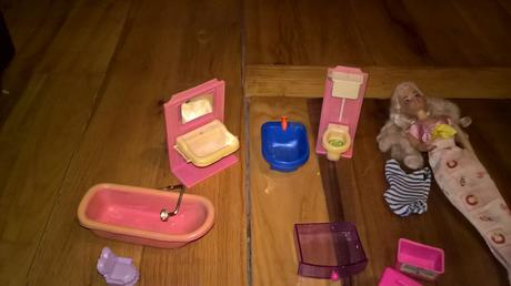 Kúpeľňa do domčeka pre bábiky, 