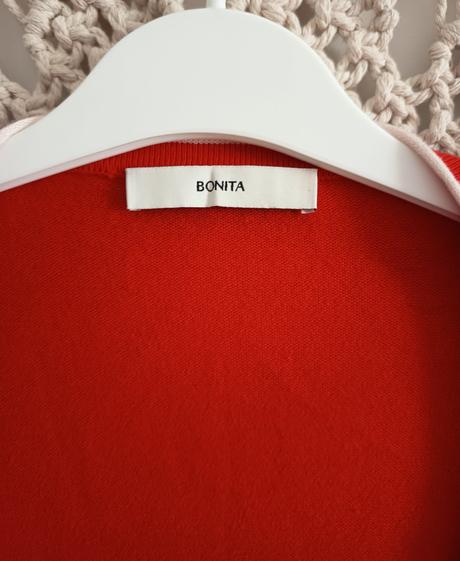 Červený sveter bonita, xl