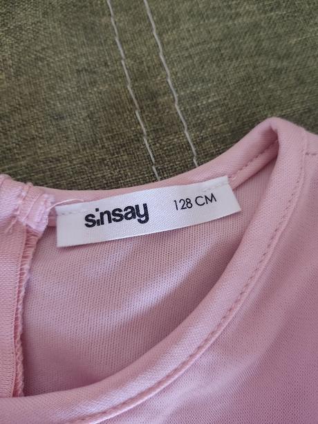 Ružové šatôčky, sinsay,128