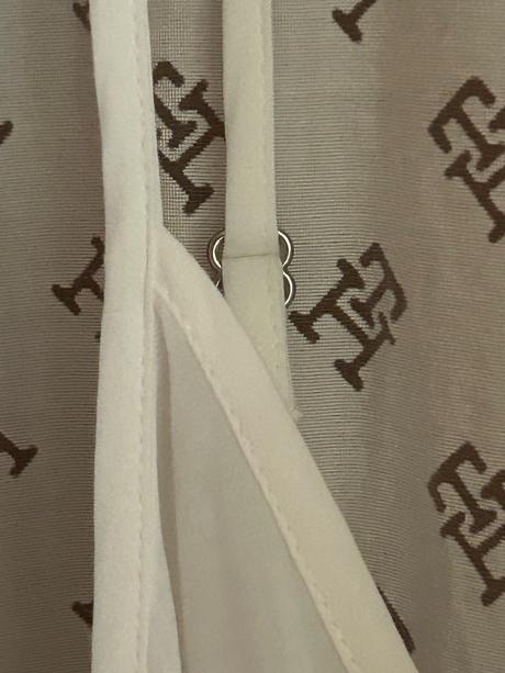 Biele šaty zn.tommy hilfiger č.38/40 so spodničkou, tommy hilfiger,l