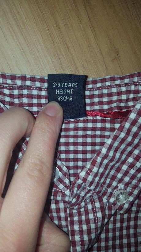 Kockovaná košeľa next , next,98