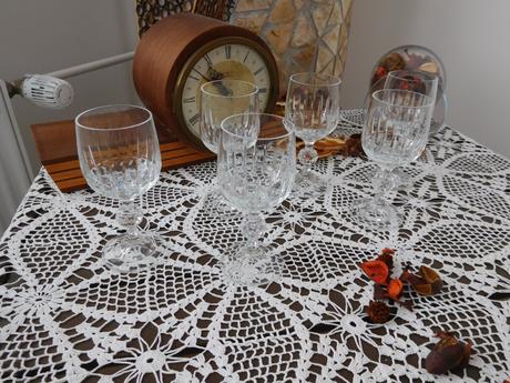 Poháre vínové jemný výbrus, 