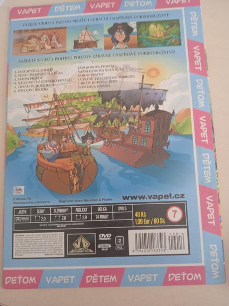 Dvd obludy a piráti 2, 