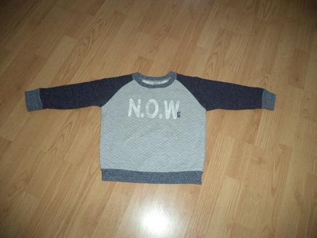 Sivá mikina/pulóver, zara, 110, zara,110