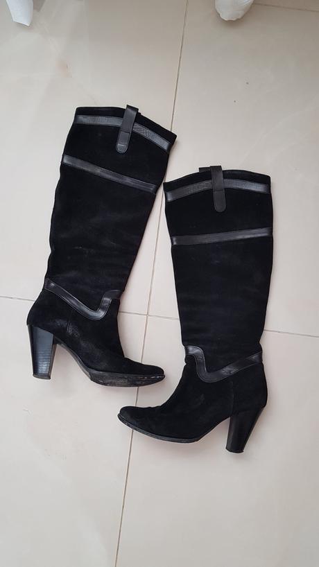 Čižmy z brusenej koze, 38