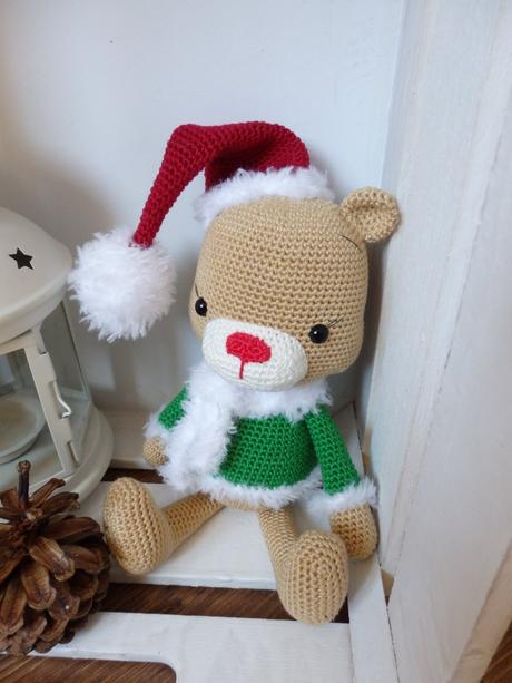 Hackovany vianocny macko, 