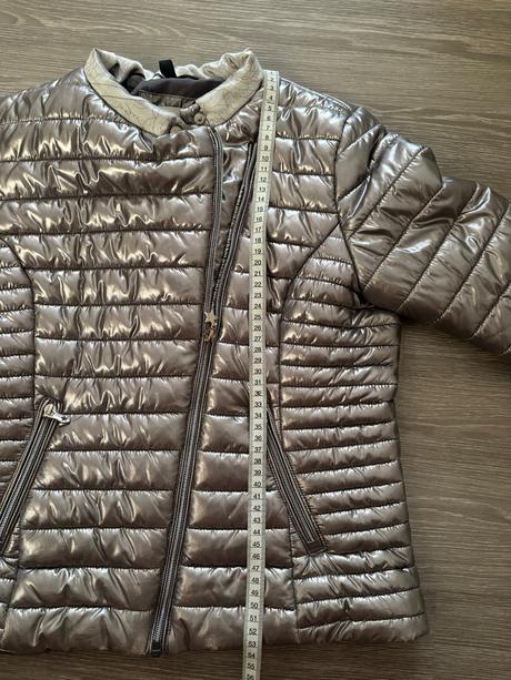 Prechodná strieborná/šedá bunda, calliope,152