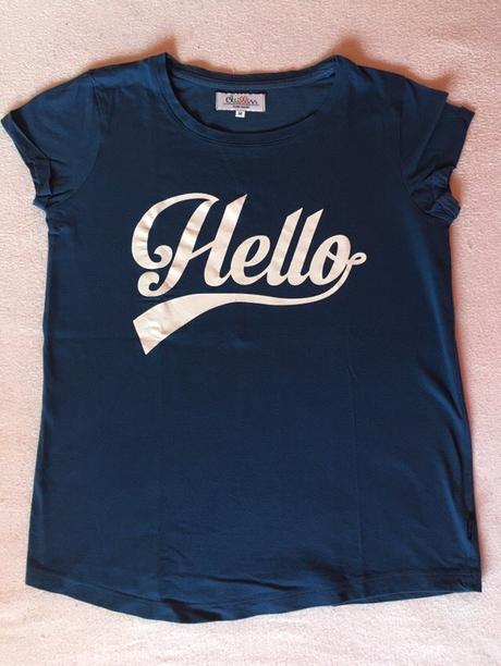 Pekné tričko s nápisom, m