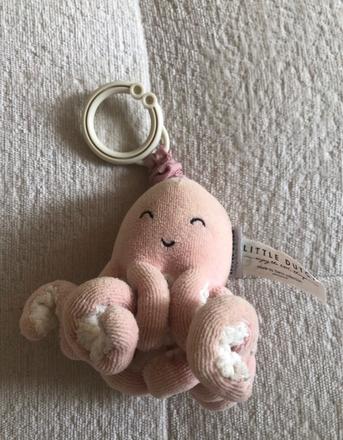 Ružová naťahovacia vibračná chobotnica little dutc,