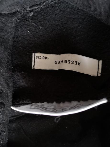 Dievcenske mikinove saty 140 reserved, reserved,140