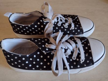 Bodkované tenisky, f&f,37