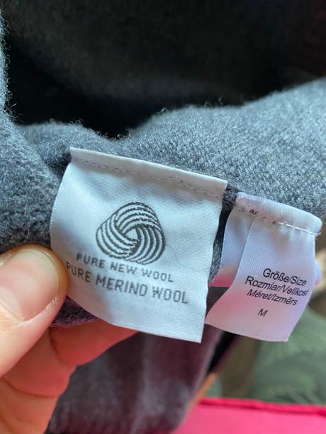 Vlnené rolákové šaty, m