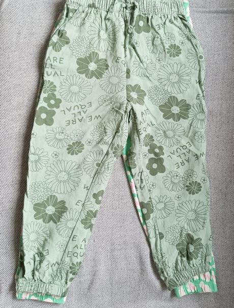 Letné nohavice 104/110, 3,5-5 rokov, h&m,110