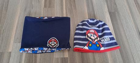 Set super mario (čiapka a nákrčník), takko,98