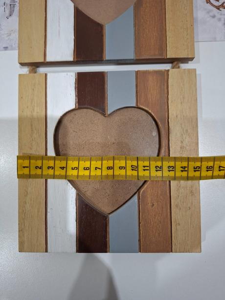 Dreveny fotoramik na dve fotky, 