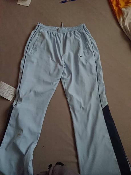 Hrubé šuštiakové nohavice, nike,xl