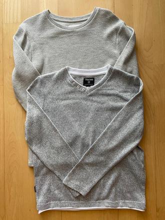 2 ks sportovy pulovrik na 7-8 rokov, next,128