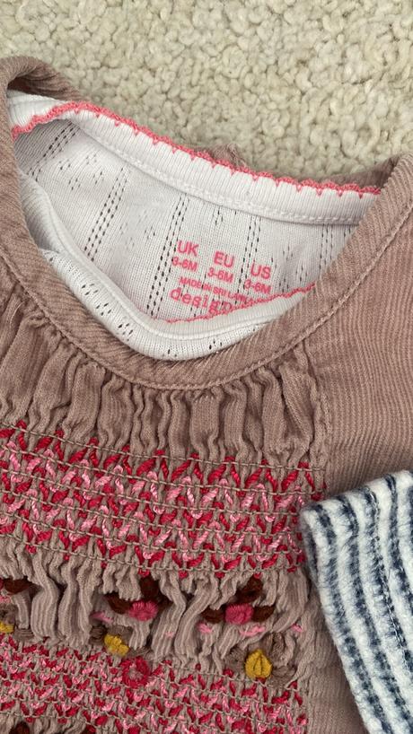 Šaty jesenné/zimné, 68–80