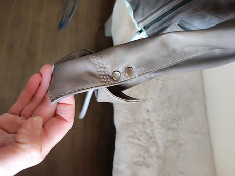 Dámska kožená bunda crisca, 40