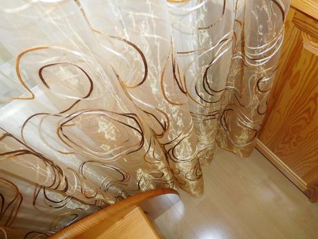 Záclona 2 kusy dlhé okno,, 