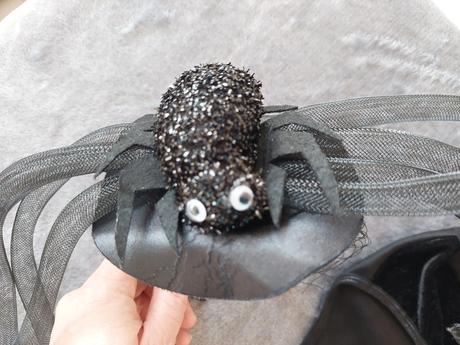 Pavúk karnevalový komplet kostým veľ.s,