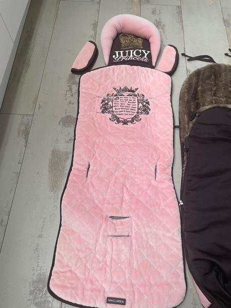 Fusak juicy couture+obojstranna podlozka, maclaren