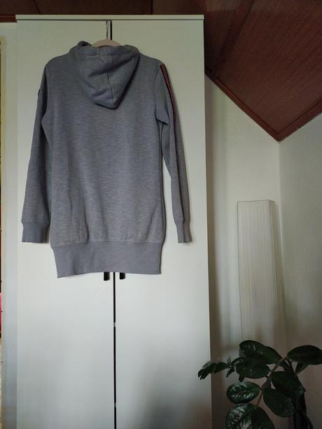 Sivé mikinové šaty/ dámska mikina, sam73,s
