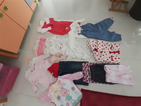 Predam mix oblecenia pre dievcatko 6-9 mesiacov, 68–80