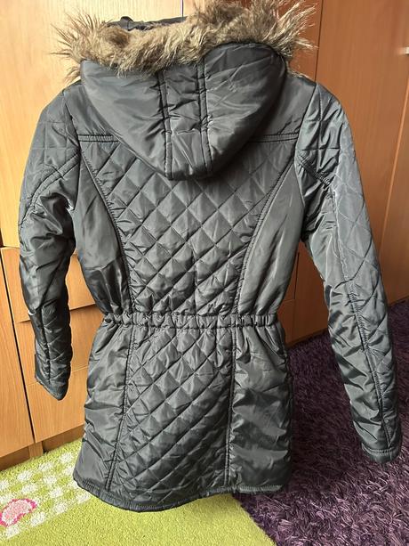 Dlhšia zimná bunda veľ. 164, 164