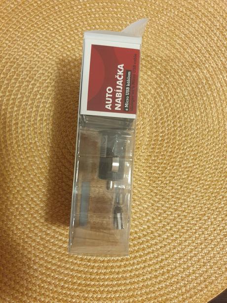 Auto nabíjačka s micro usb káblom, 