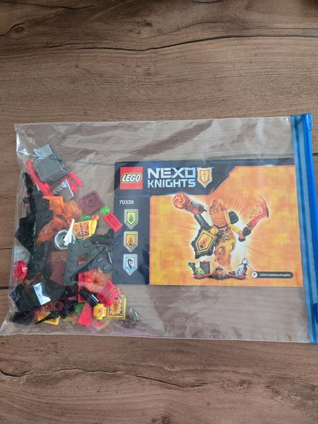 Lego nexo knights 70339 ultimate flama, 
