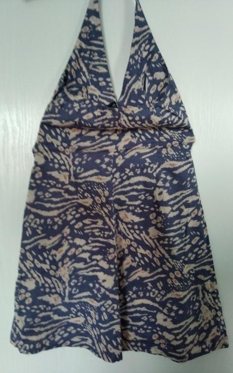 Letné šaty - modro-fialové, h&m,38