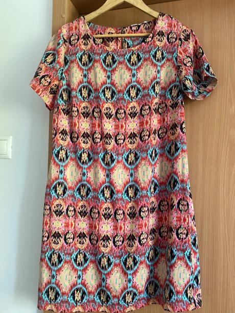 Strakaté šaty bez žehlenia 38/40, 38