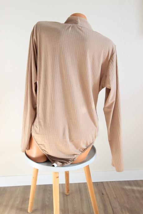 Bledo hnedý body top, xxxl, xxxl