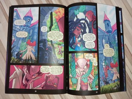 Martin powell - rapunzel vs frankenstein komix,