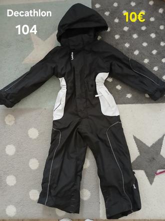 Zimny overal 104, decathlon,104
