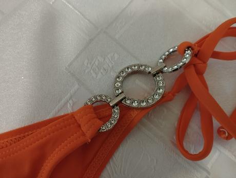 Sexy bikiny s vyssim pasom kamienkami, m