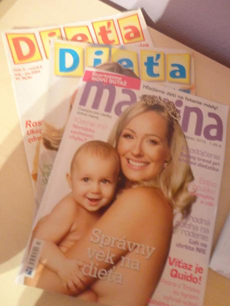 Mama a ja + množstvo letákov + nálepka na auto, 