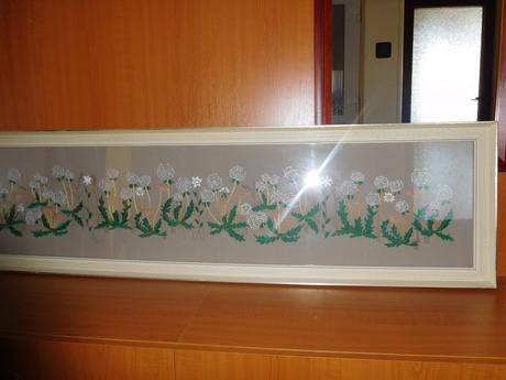 Obraz vyívaný púpavy, 