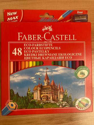 Farbičky faber castell,