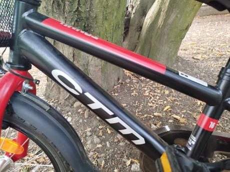 Detský bicykel 16 s pomocnými kolieskami, ctm,16