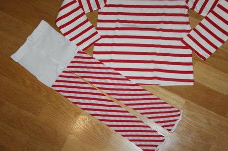 Prúžky - tričko + pančuškové legínky, zara,110