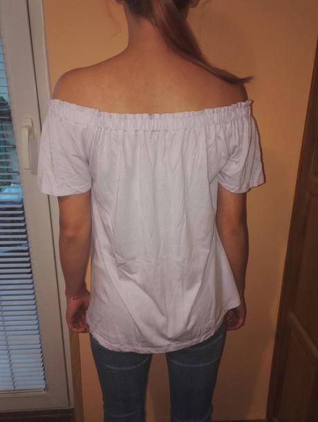 Krasna bluzka, tricko s gumickou s/m, amisu,s