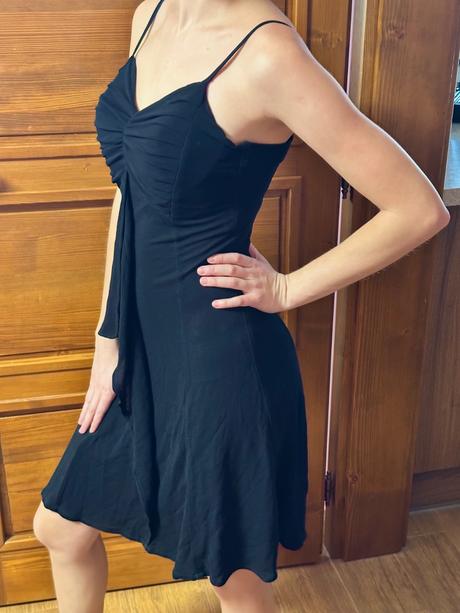 Čierne elegantné šaty, xs