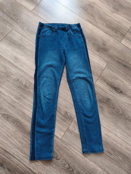 Džegínsy 146/152, tchibo,146