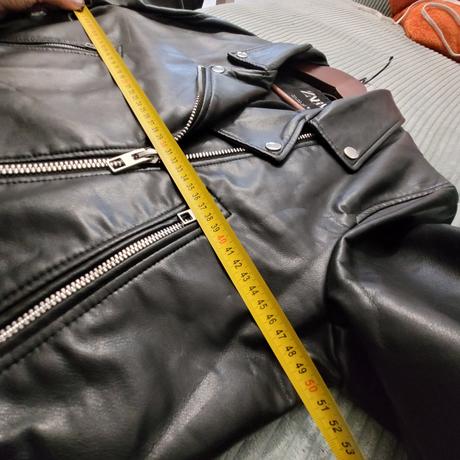 Koženková bundička, zara,xl