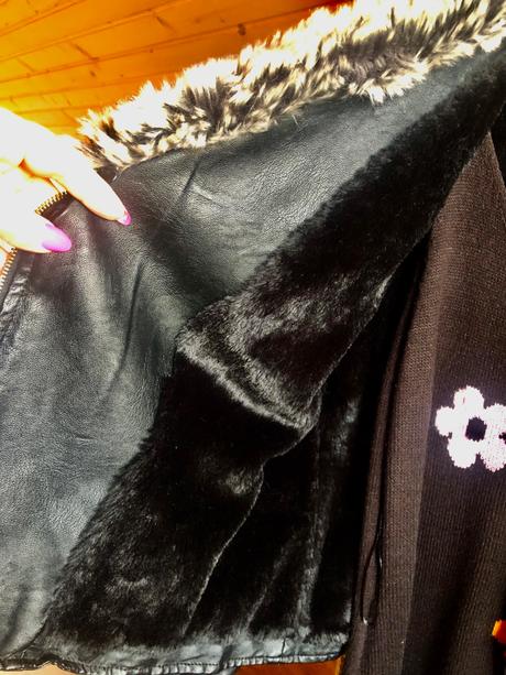 Koženková bunda, koženka l, xl, xl