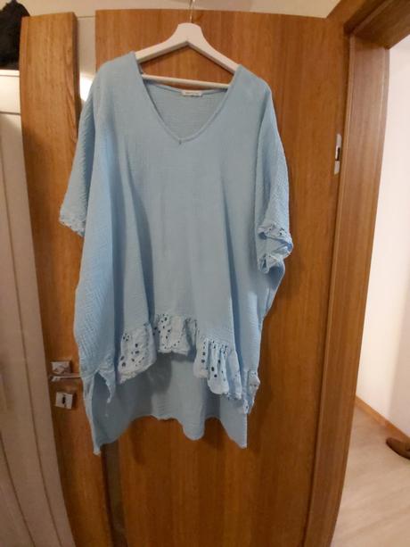 Muselinova tunika-tricko,