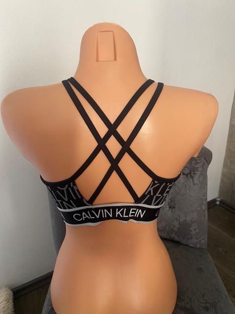 Calvin klein športová podprsenka s/m, calvin klein,m